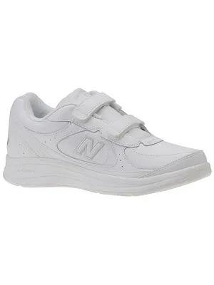 577 Hook and Loop Womens Leather Fitness Walking Shoes