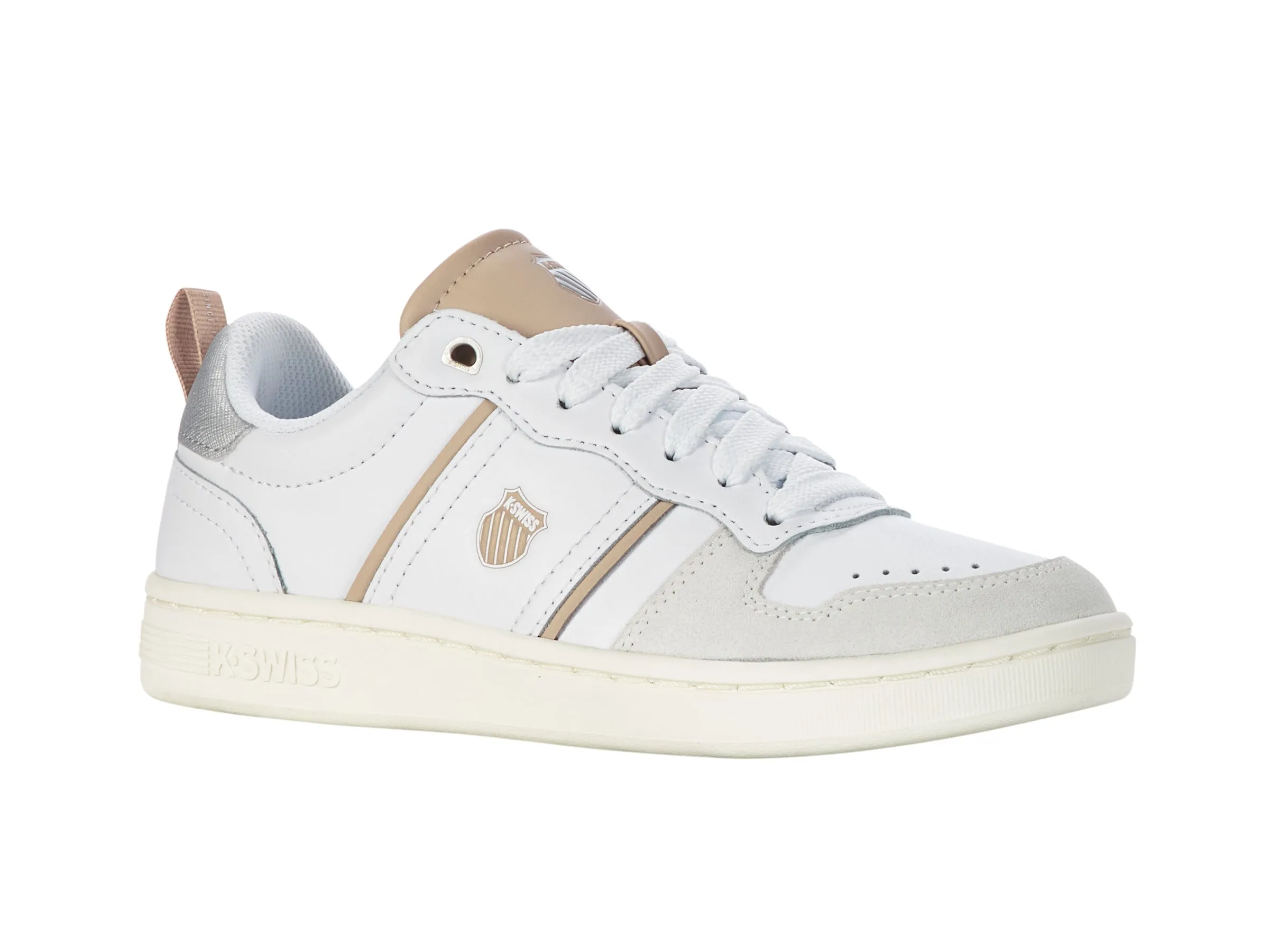 98903-905-M | LOZAN MATCH LTH | WHITE/WARM TAUPE/STARWHITE/SILVER