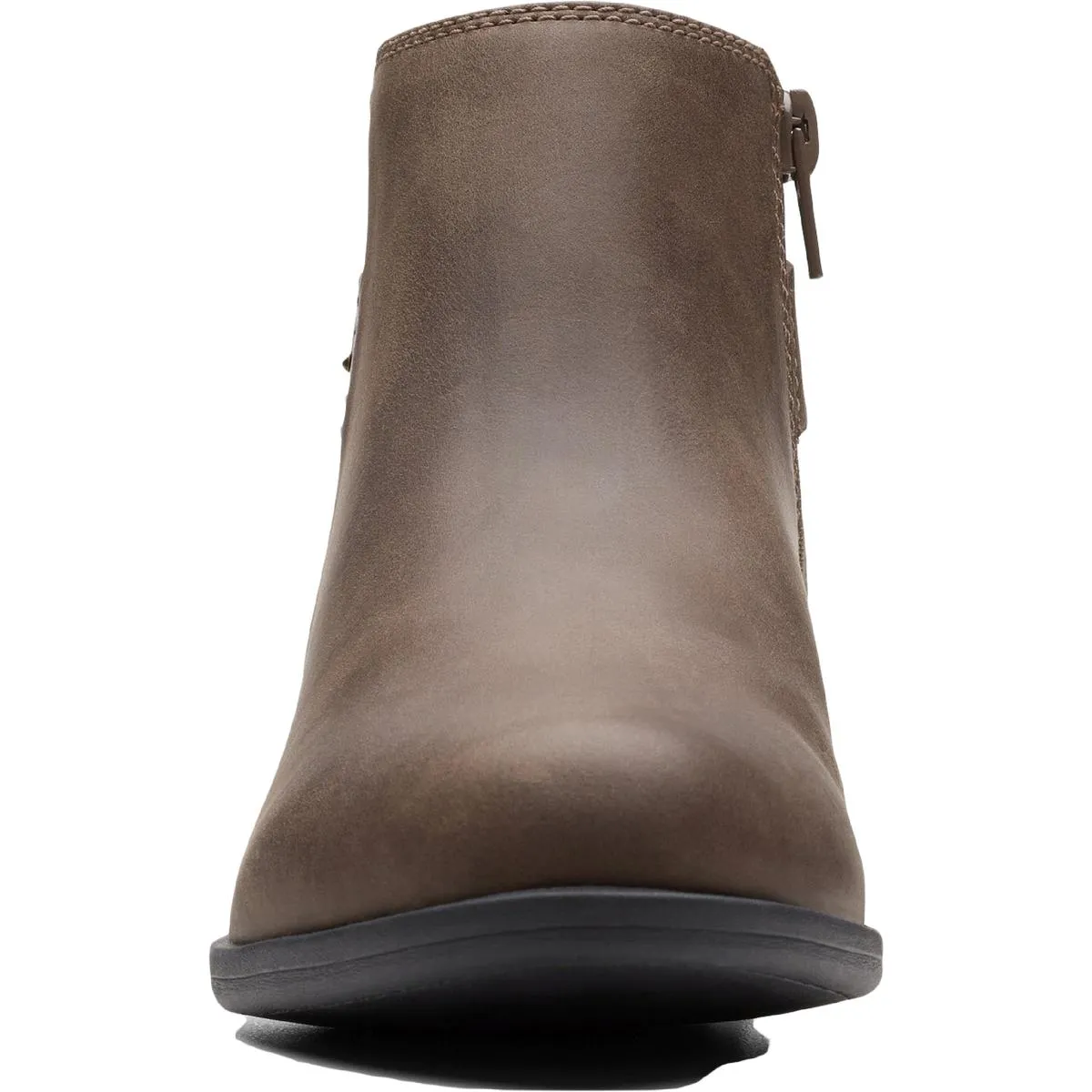 Addiy Kara Womens Stacked Heel Ankle Booties
