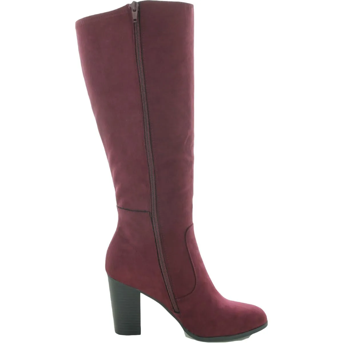 Addy Womens Faux Suede Tall Knee-High Boots