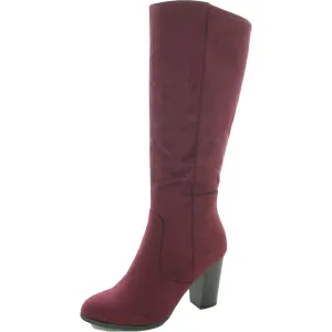 Addy Womens Faux Suede Tall Knee-High Boots