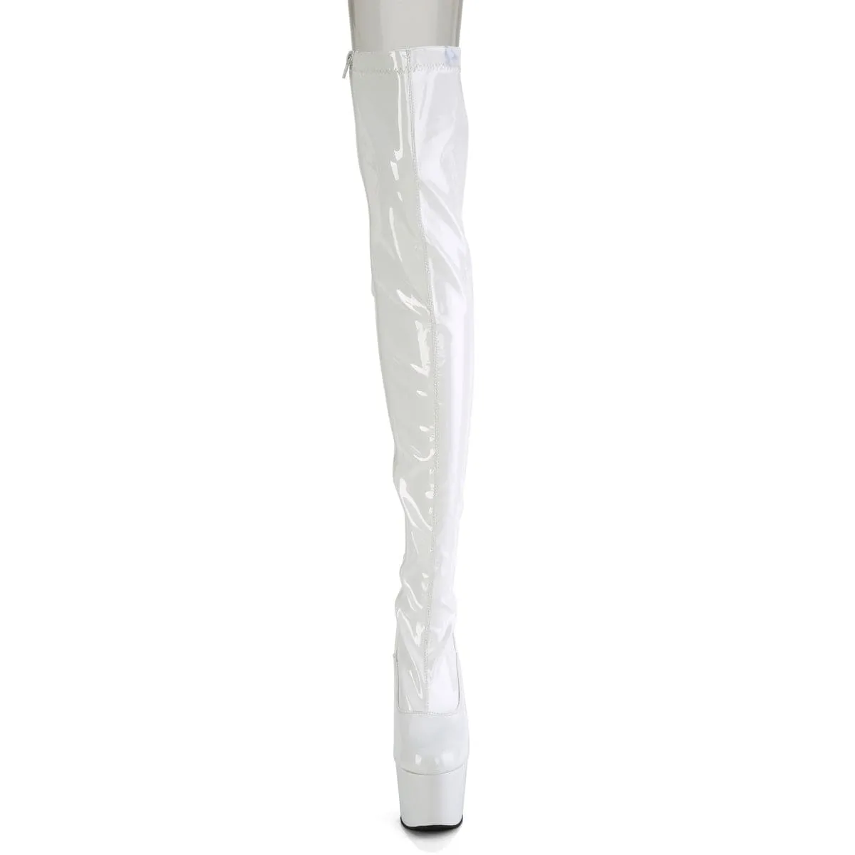 ADORE-3063 White /White Thigh Boots