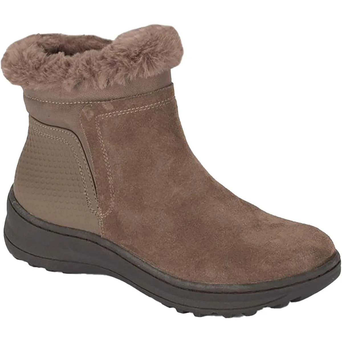 Aidan Womens Suede Embossed Winter & Snow Boots