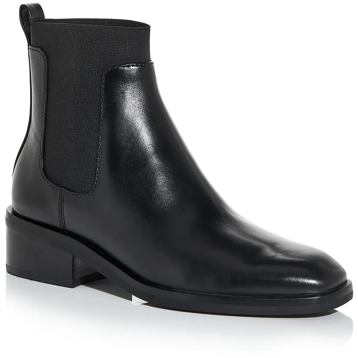 Alexa Womens Leather Pull On Chelsea Boots