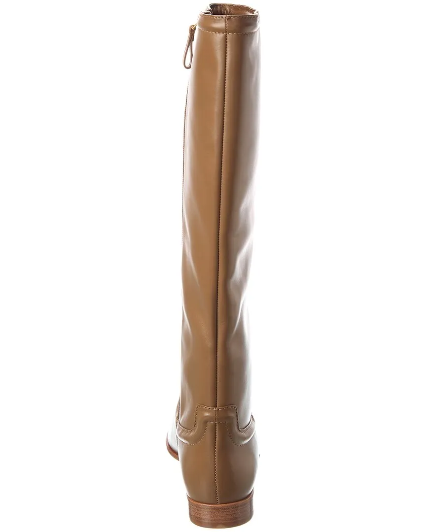 Alexandre Birman Lauren Leather To-The-Knee Boot