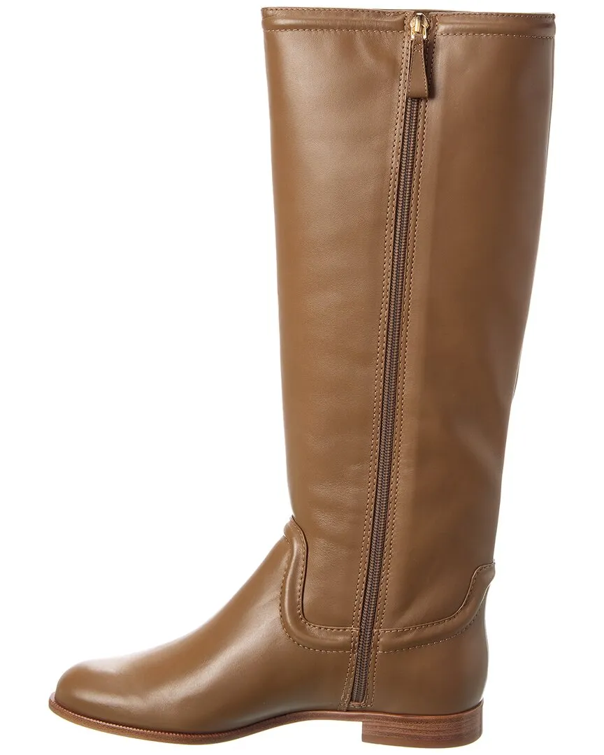 Alexandre Birman Lauren Leather To-The-Knee Boot