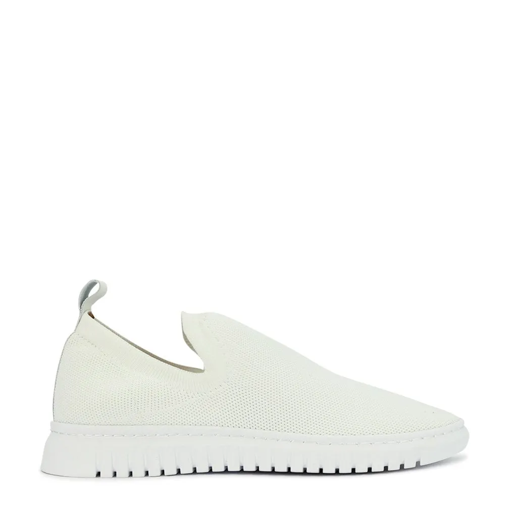 ALISE LEATHER SLIDE SNEAKERS