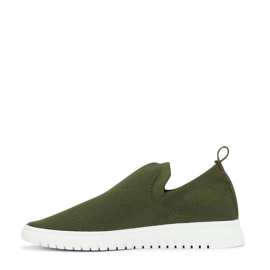 ALISE LEATHER SLIDE SNEAKERS