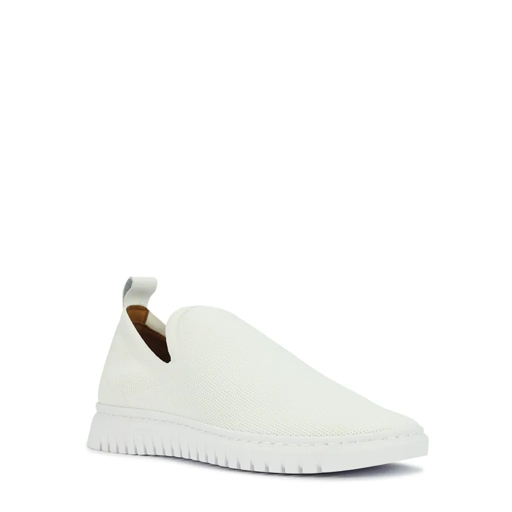 ALISE LEATHER SLIDE SNEAKERS
