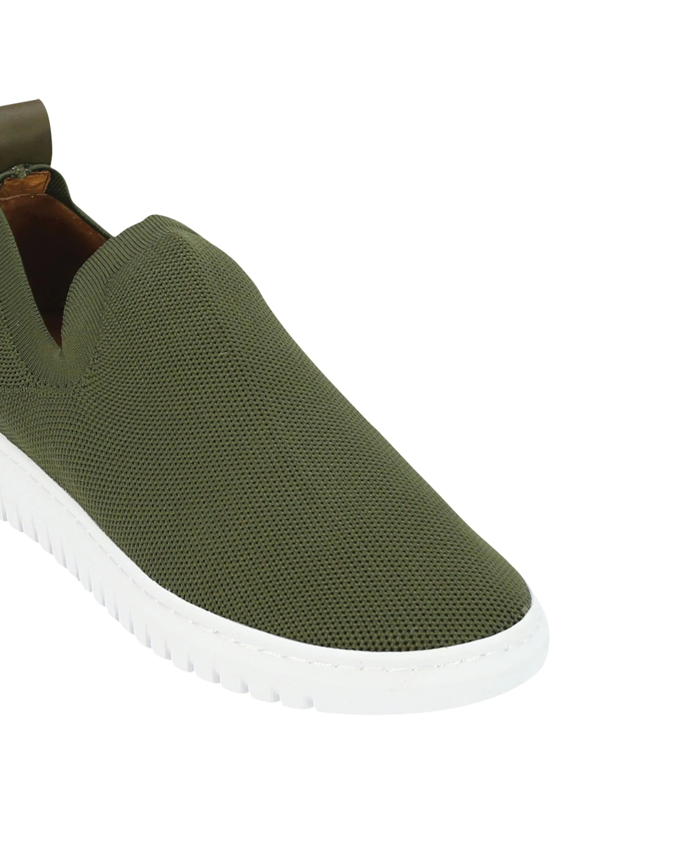 ALISE LEATHER SLIDE SNEAKERS