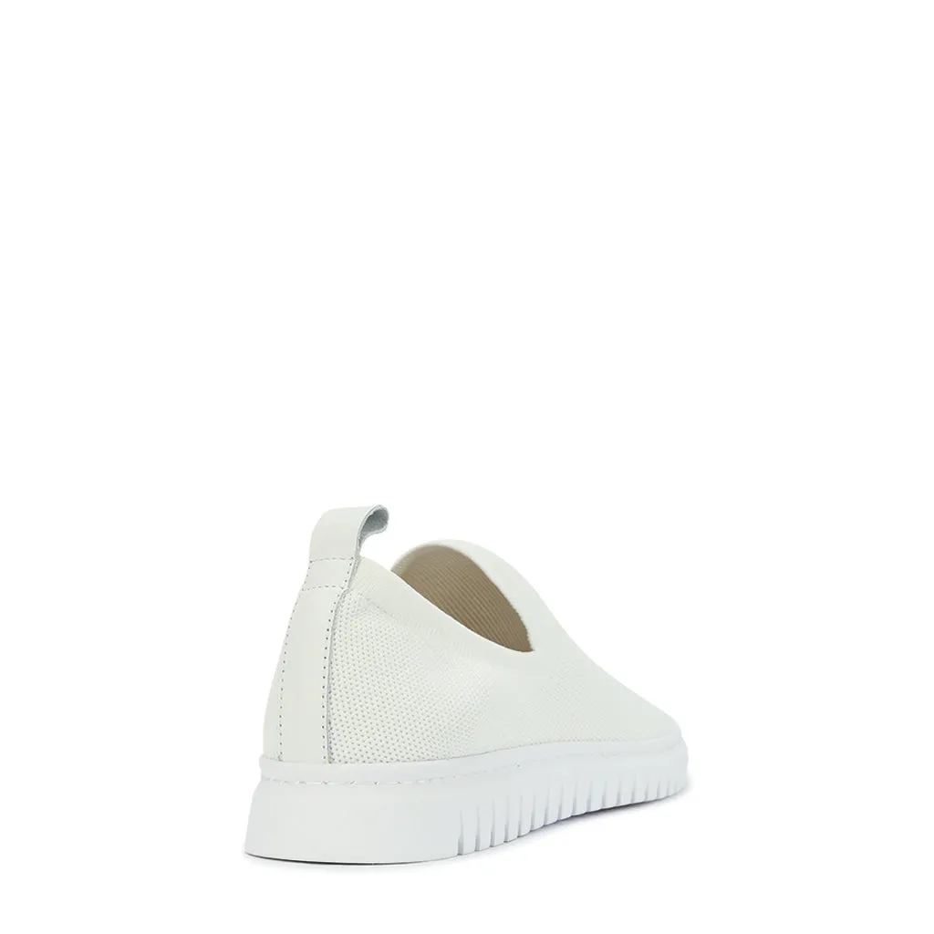 ALISE LEATHER SLIDE SNEAKERS
