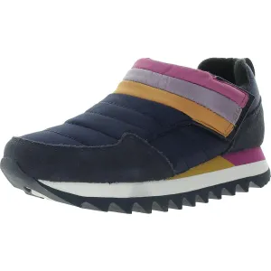 Alpine Moc Strap PLR Womens Quilted Suede Slip-On Sneakers