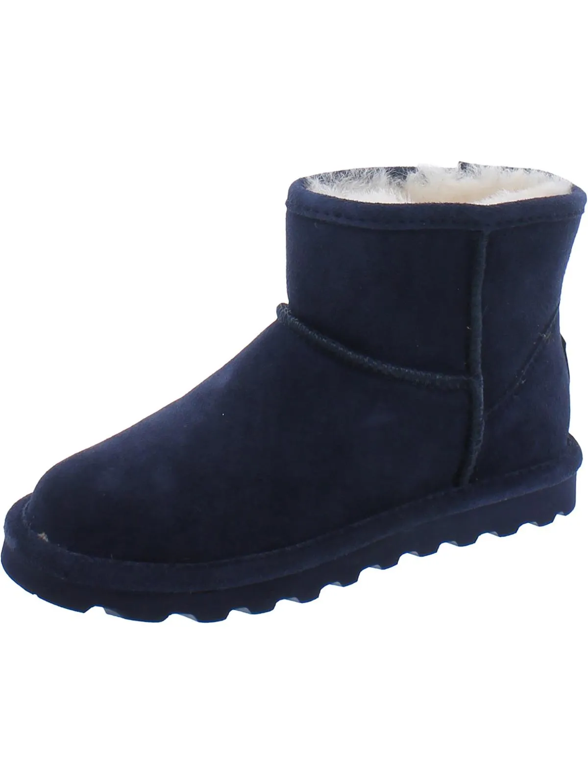 Alyssa Womens Suede Cold Weather Shearling Boots