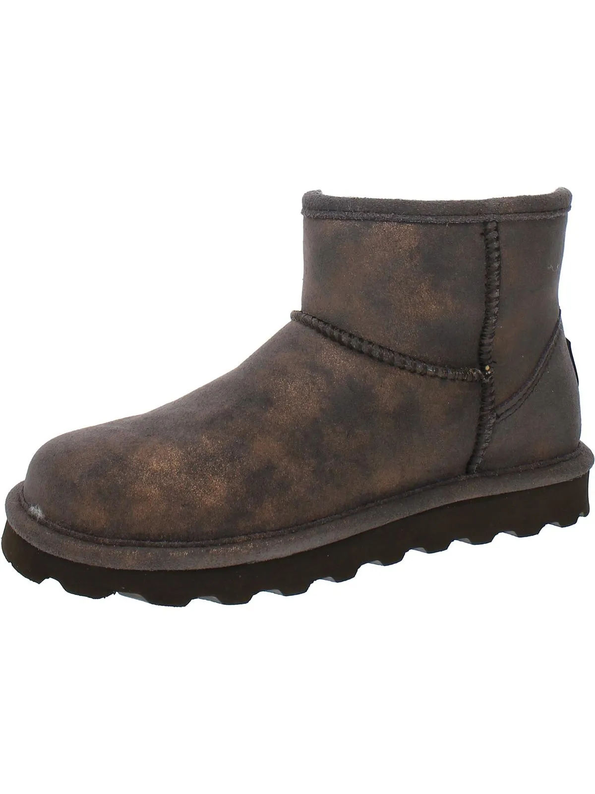 Alyssa Womens Suede Cold Weather Shearling Boots