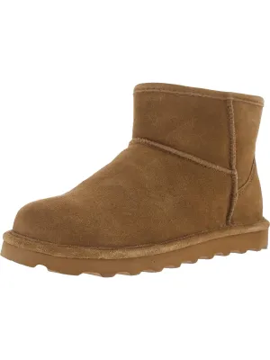 Alyssa Womens Suede Cold Weather Shearling Boots