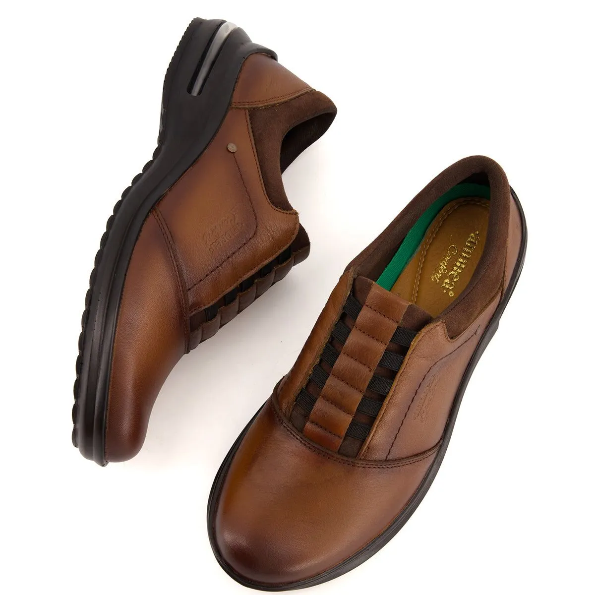 Andrea Comfort Leather Oxfords