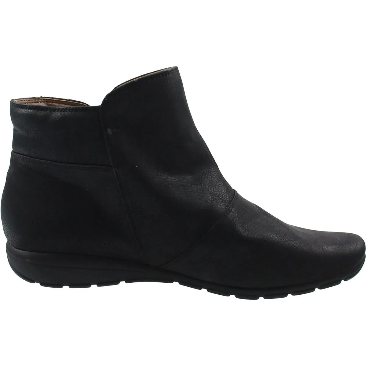 Antaria Womens Faux Leather Ankle Booties