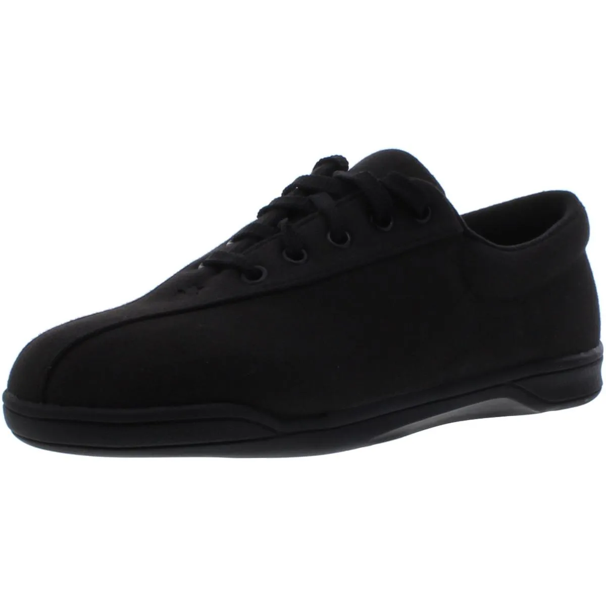 AP2 Womens Microfiber Lace-Up Sneakers