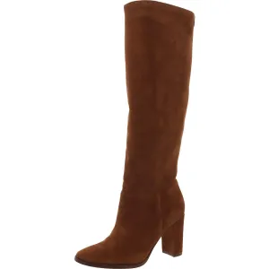 ARTIZAN TALL Womens Laceless Suede Knee-High Boots