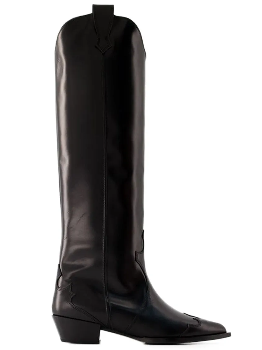 Aruna Boots - Leather - Black