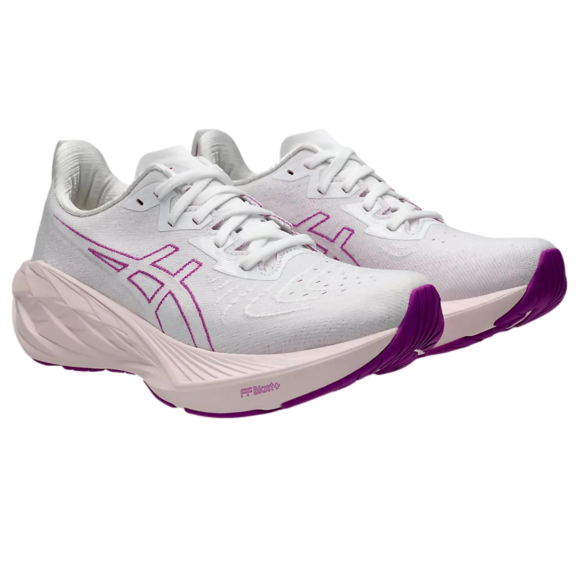 Asics Novablast 4 White / Soothing Sea  1012B510-103 Women's