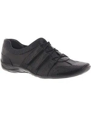 audio Womens Faux Leather Trainer Running & Training Shoes