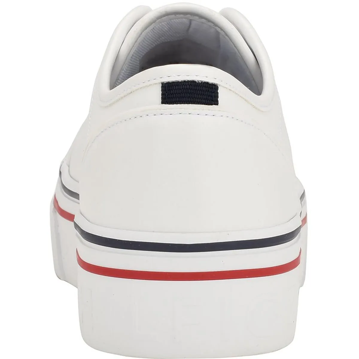 Balie Womens Faux Leather Lifestyle Slip-On Sneakers