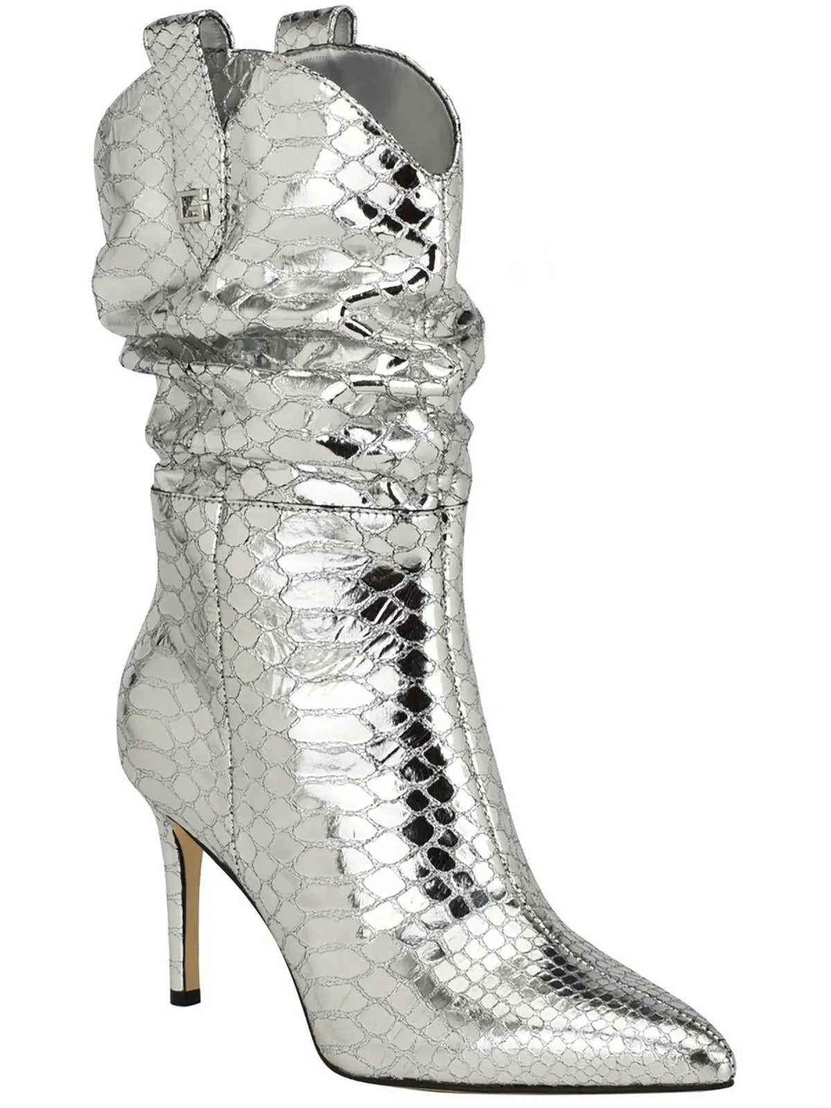 Benisa Womens Heels Pumps Mid-Calf Boots