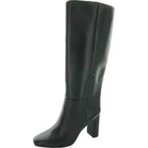 BHFO Womens Zipper Manmade Knee-High Boots