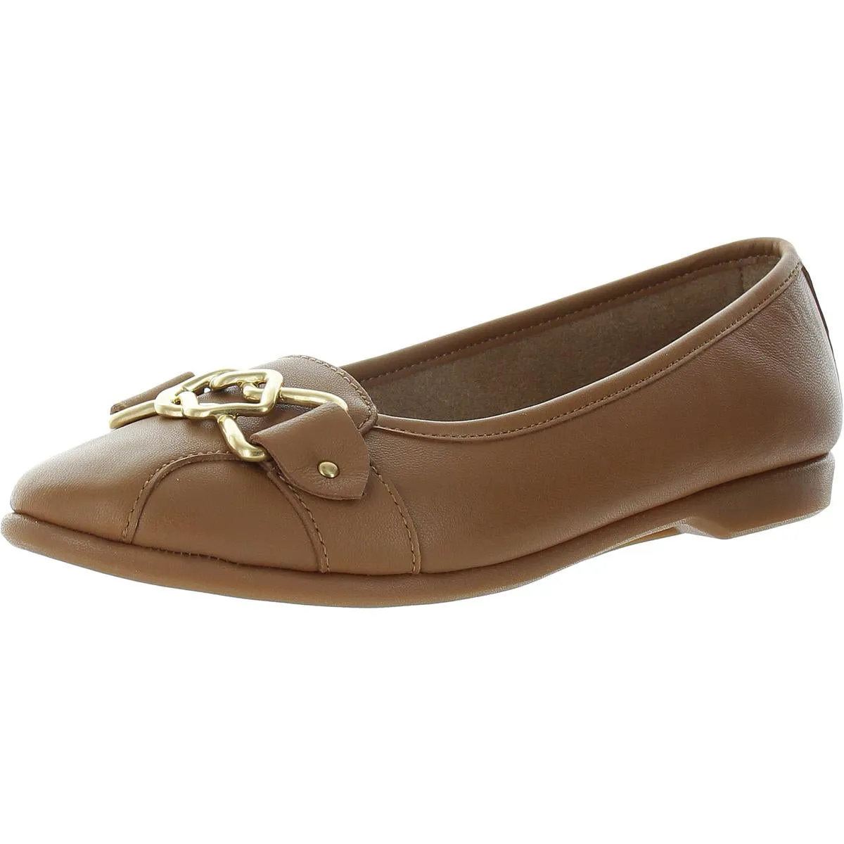 Bia Womens Leather Slip-On Loafers