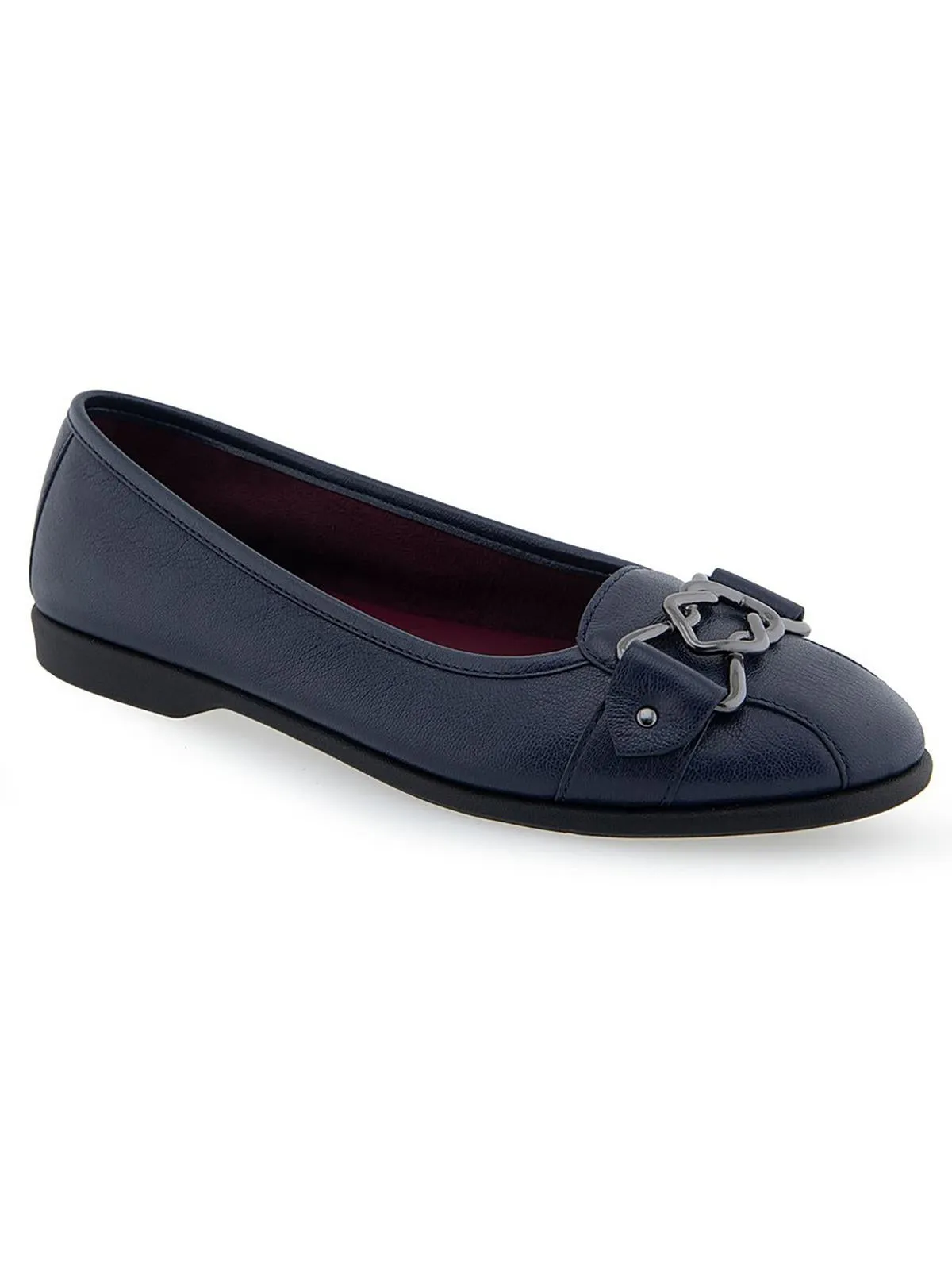 Bia Womens Leather Slip-On Loafers