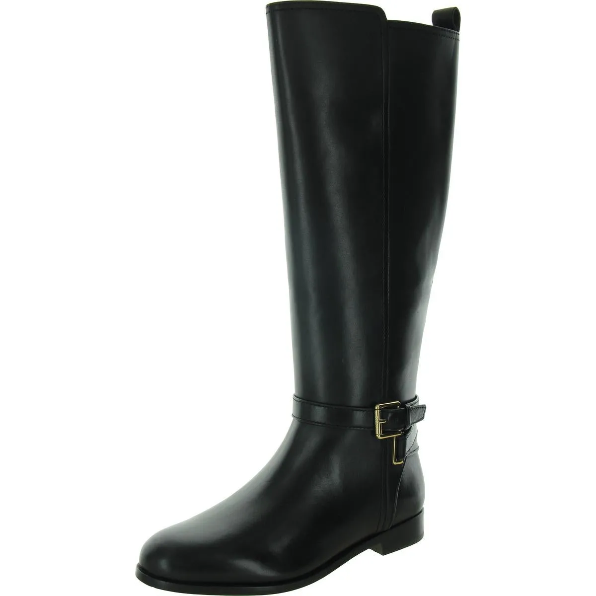 Blayke Womens Leather Tall Over-The-Knee Boots