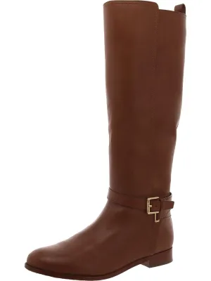 Blayke Womens Leather Tall Over-The-Knee Boots