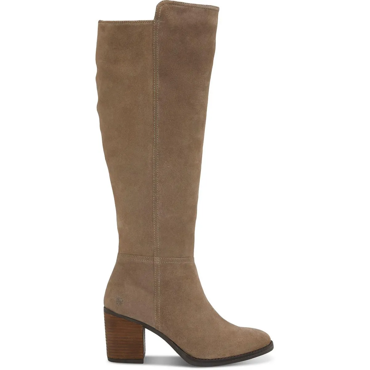 Bonnay Womens Extra Wide Calf Suede Knee-High Boots