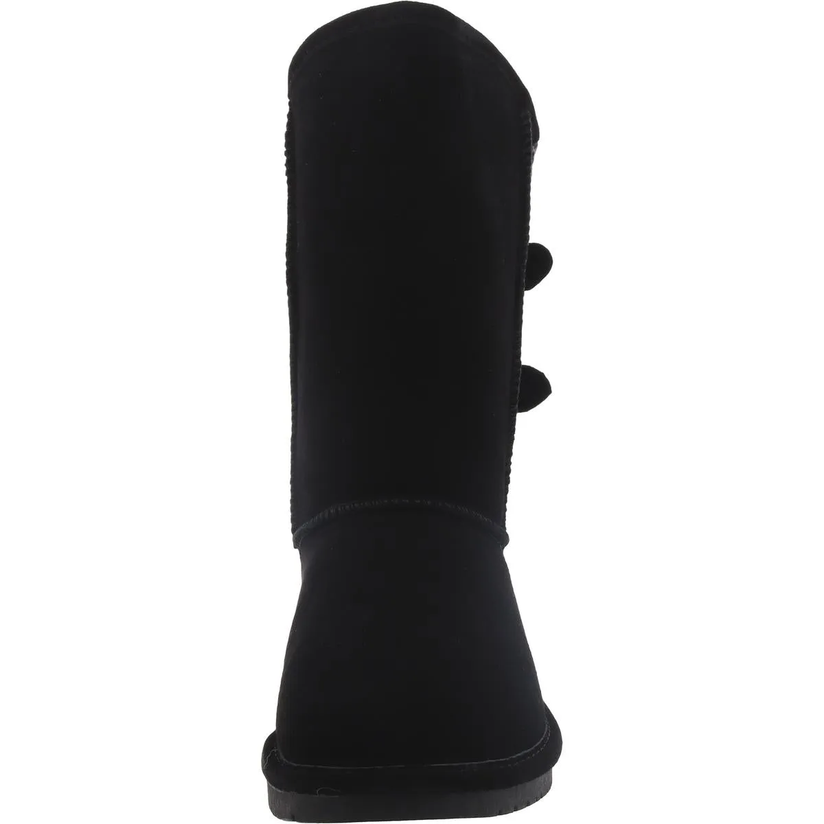 Boshie Womens Suede Knit Mid-Calf Boots
