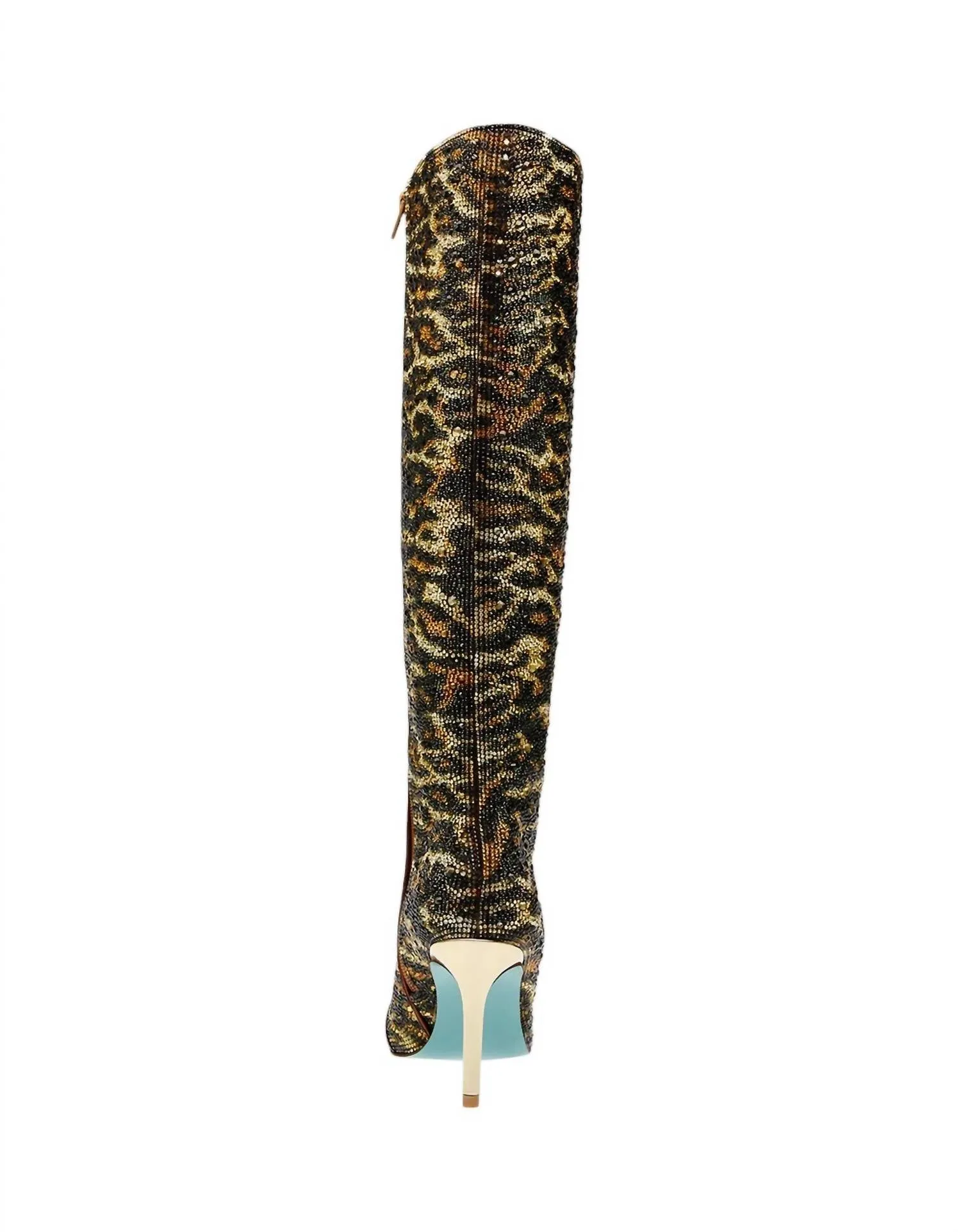 Brea Knee High Boots In Leopard