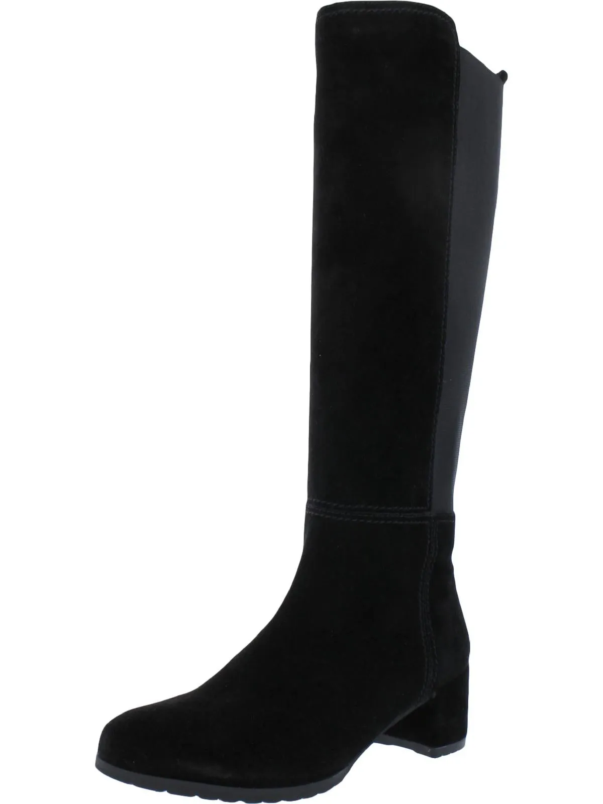 Brent Womens Zipper Round Toe Knee-High Boots