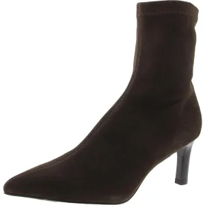 Britt Boot Womens Zipper Suede Booties