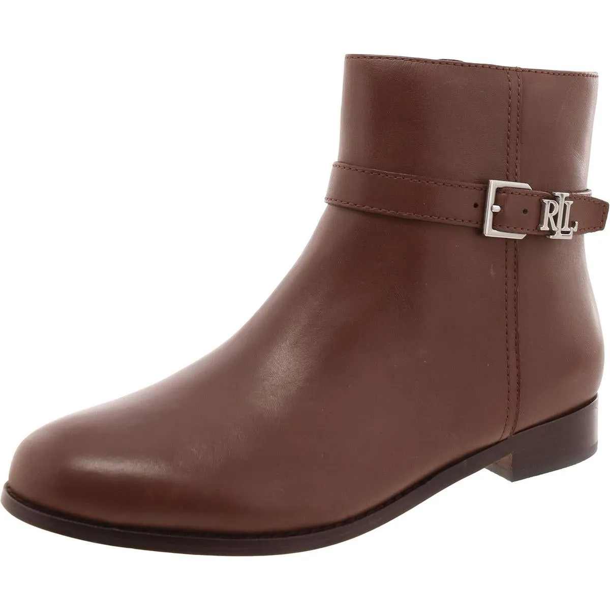 Brooke Womens Leather Ankle Booties