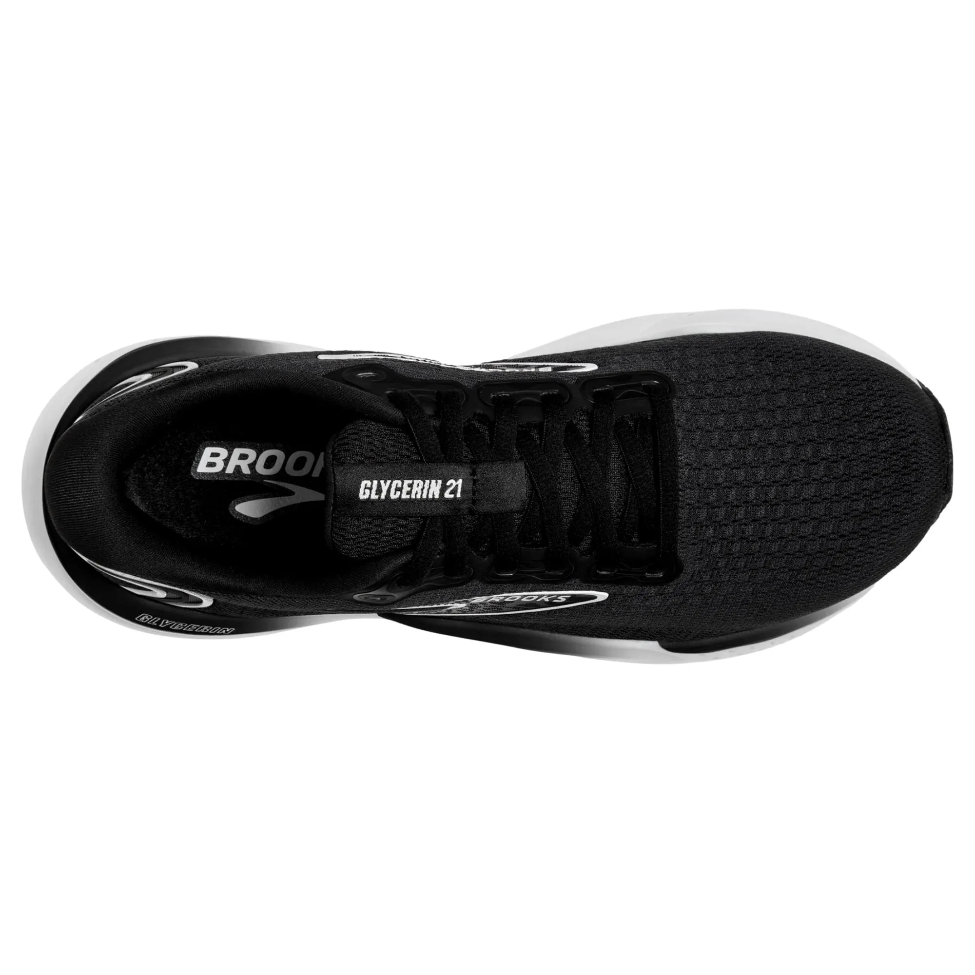 Brooks Glycerin 21 Black / Grey / White  120408-1B-090 Women's
