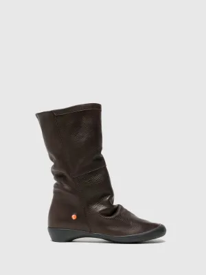 Brown Knee-High Boots