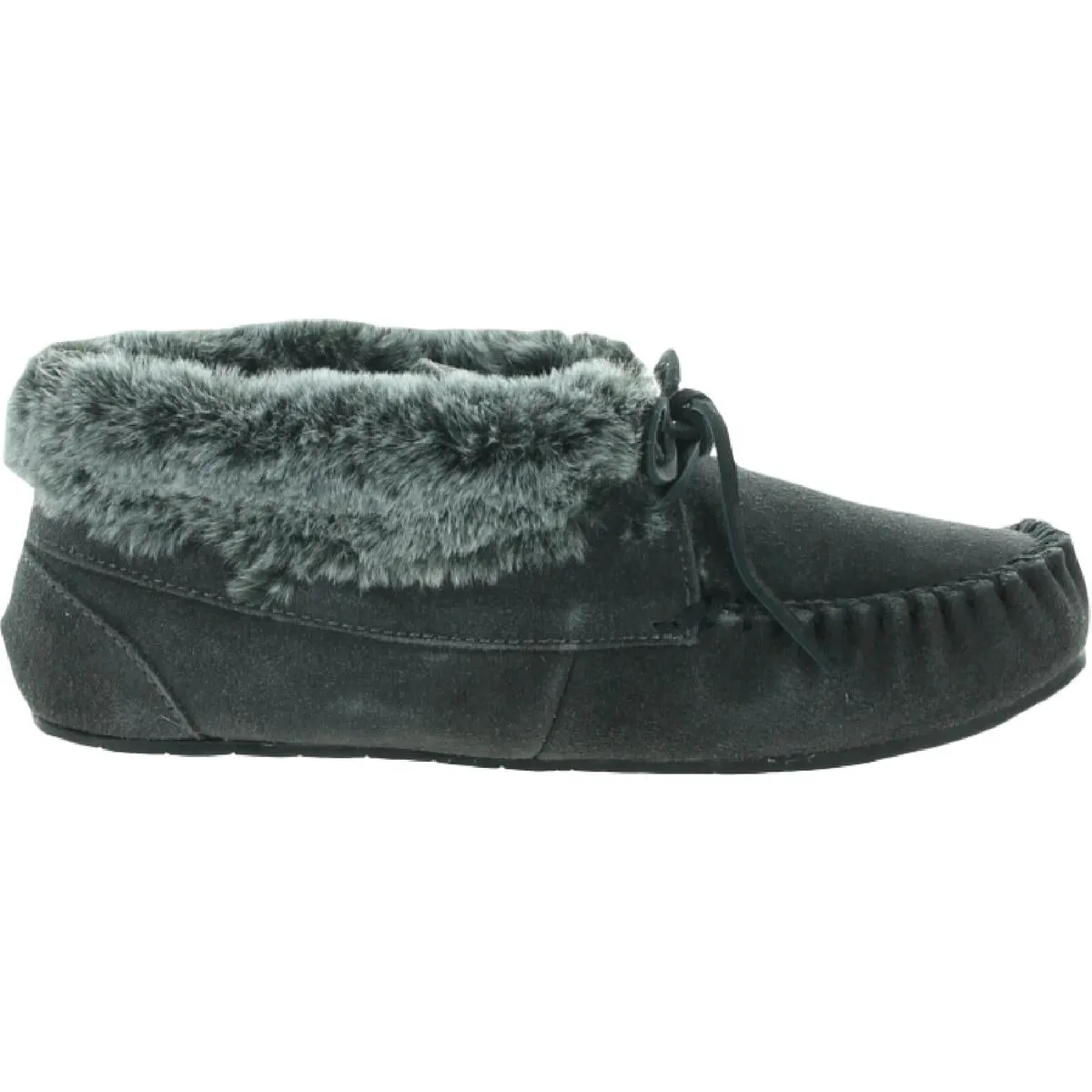 Cabin Womens Suede Moccasin Booties