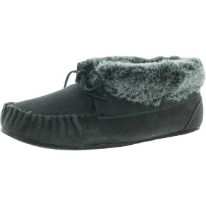Cabin Womens Suede Moccasin Booties