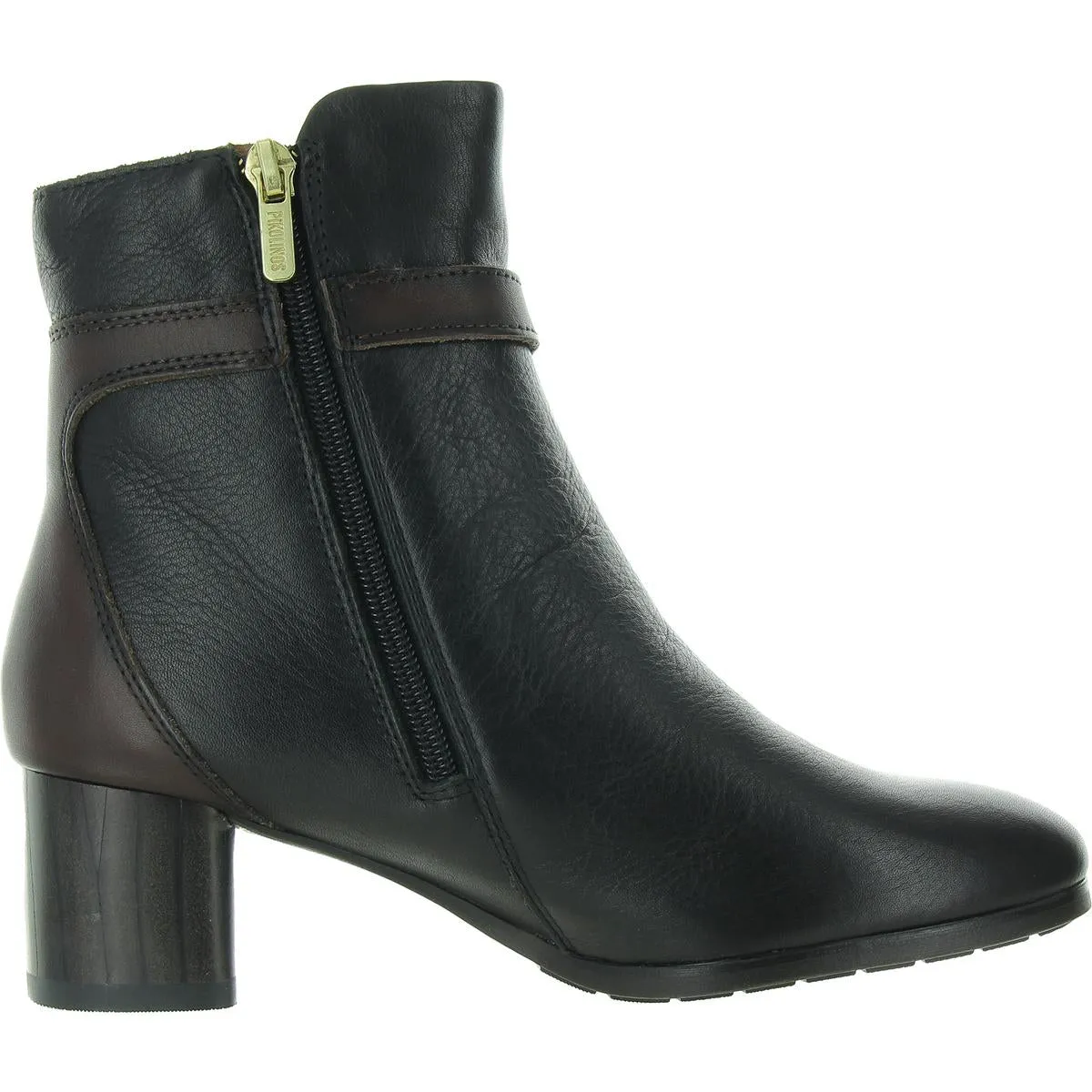 Calafat W1Z Womens Leather Heels Booties