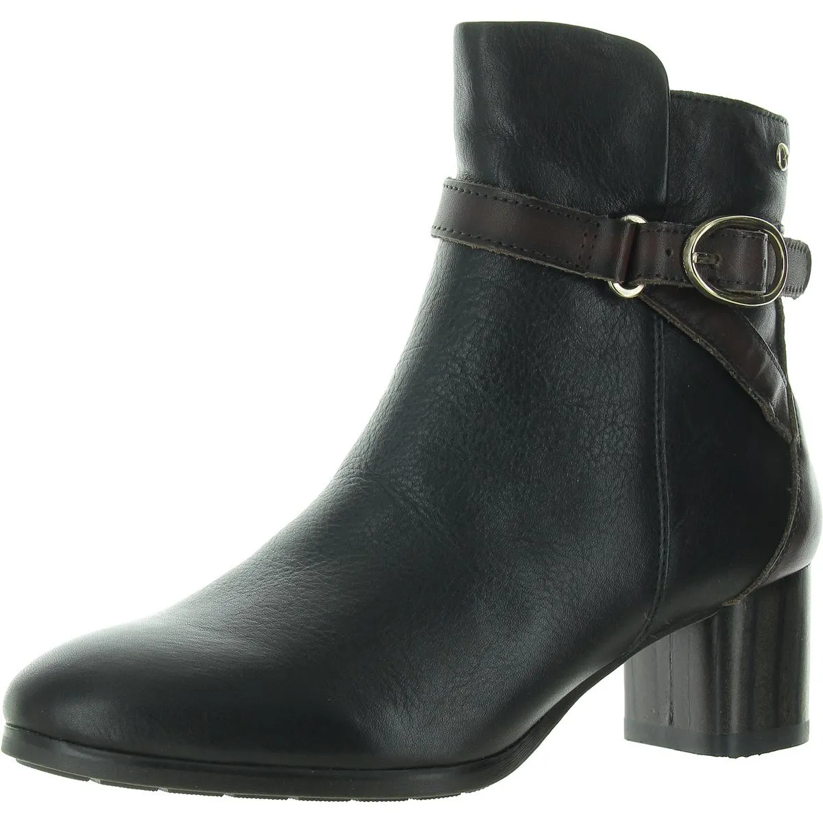 Calafat W1Z Womens Leather Heels Booties