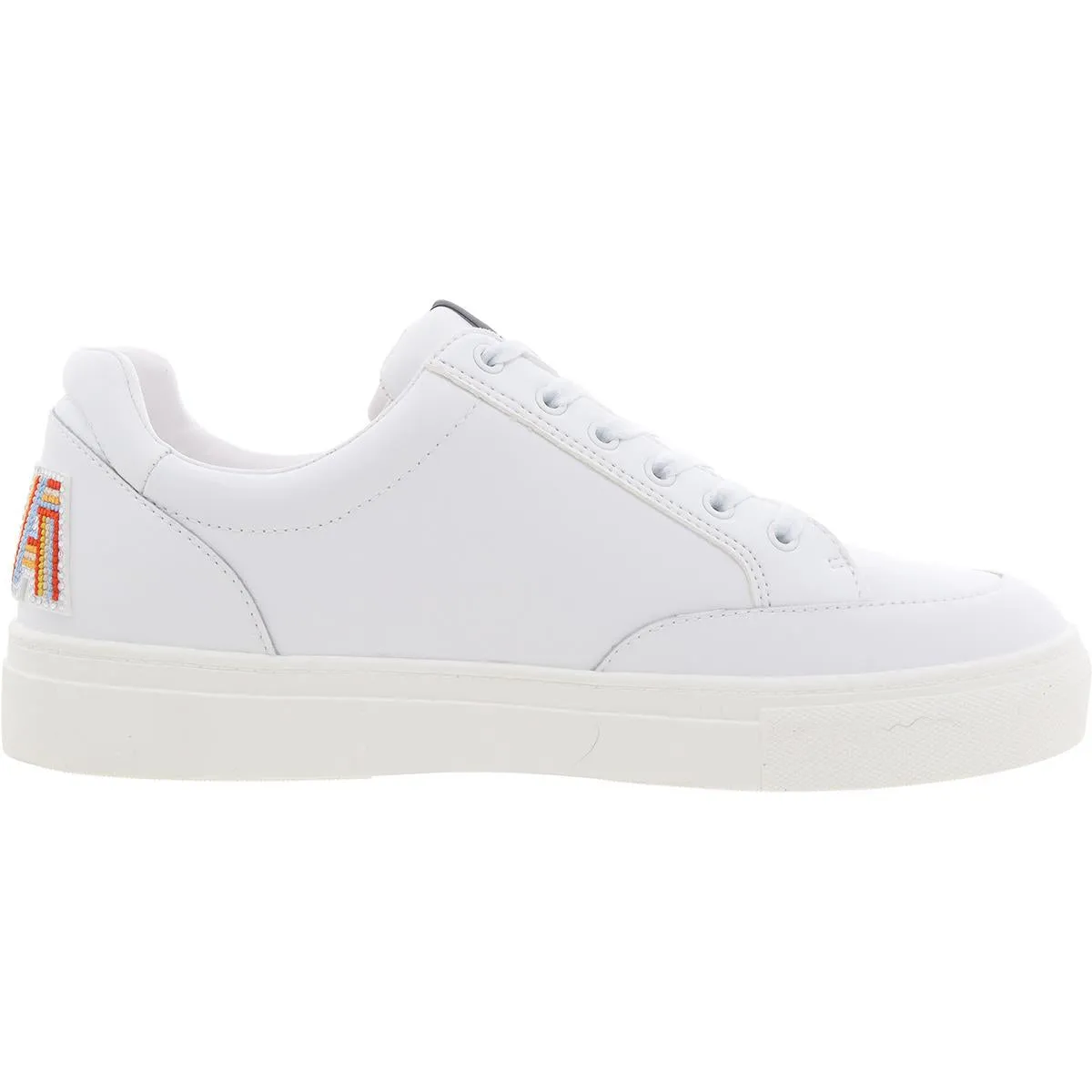 Calico Patch Womens Leather Lace-Up Skate Shoes