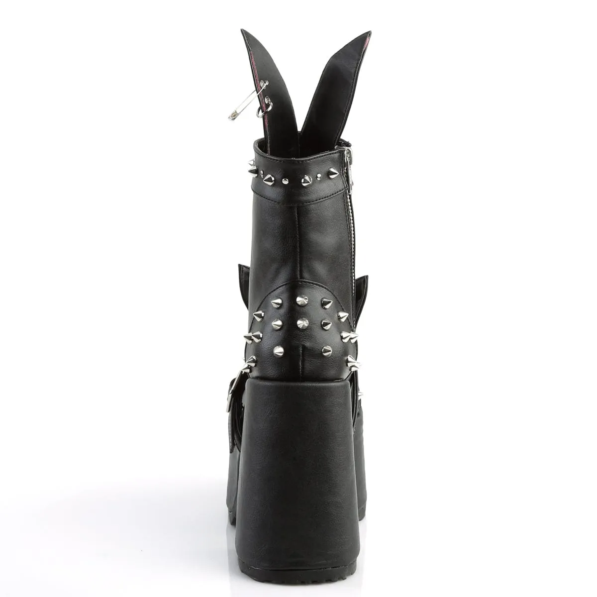 CAMEL-202 Black Vegan Leather