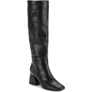Cana Womens Block Heel Man Made Knee-High Boots