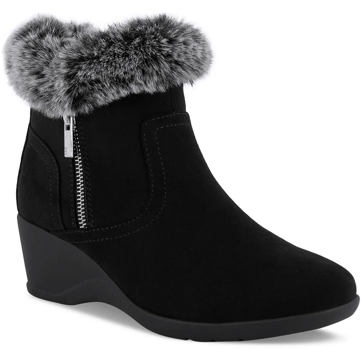 Carleen Womens Faux Fur Lined Manmade Winter & Snow Boots