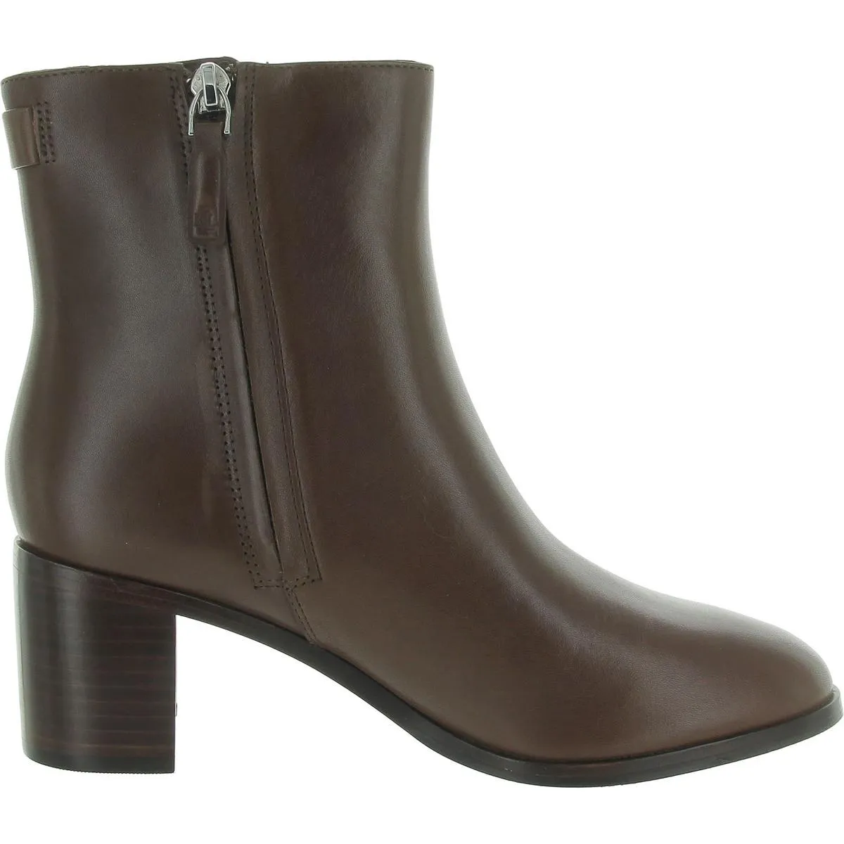 Cassie Womens Leather Ankle Booties